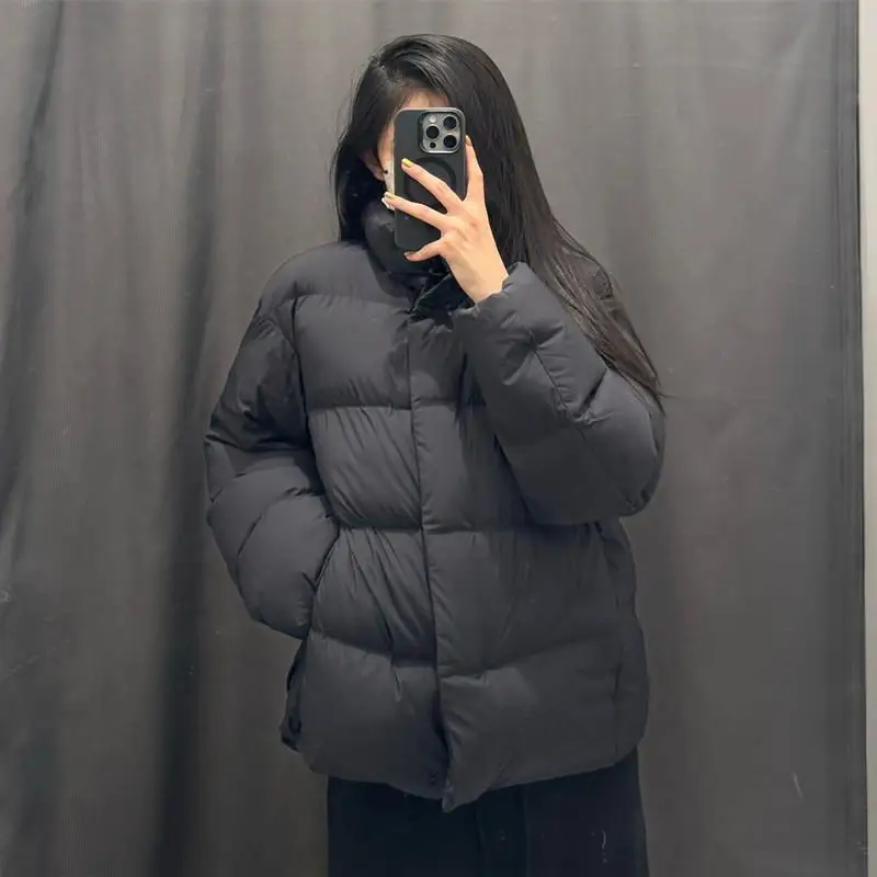 سترة نسائية معطف حراري سحابة أسفل معطف الخريف الشتاء عارضة