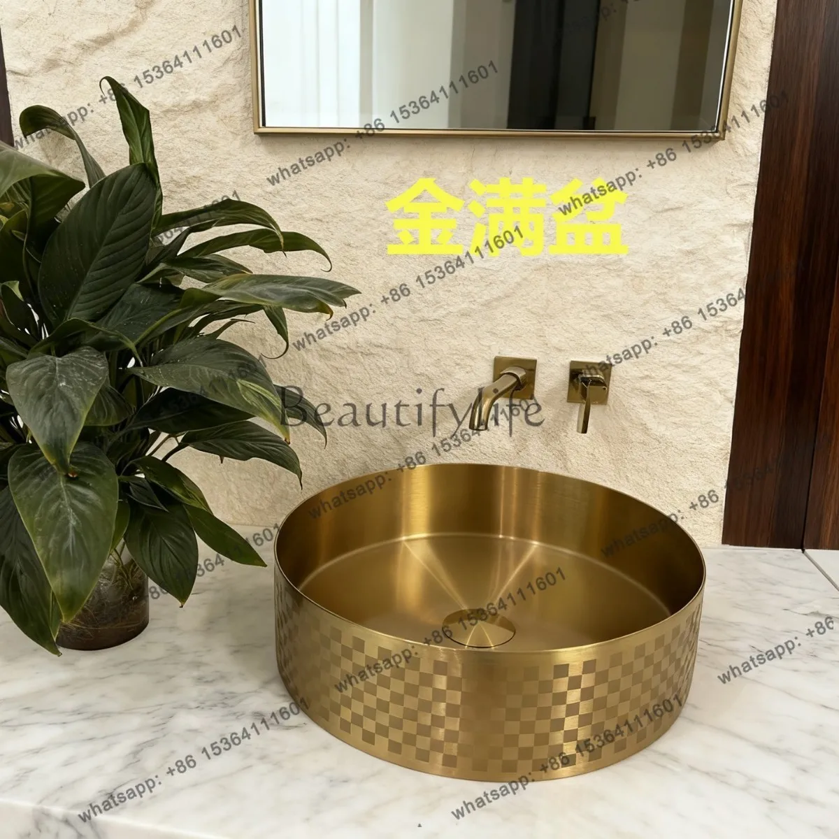 

Stainless steel table single basin hotel kitchen bathroom hand washing