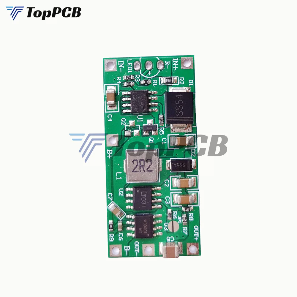 DC 5V 12V 12W UPS Uninterrupted Charging Module 18650 Lithium Battery Step Up Boost Charge Power Supply for Rounter CCTV Camera