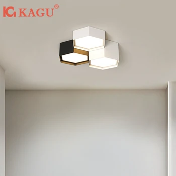 Modern Square LED Ceiling Lamp Adjustable Warm/Cool White Lighting for Living Room Bedroom 220V Energy-Saving Home Light Fixture