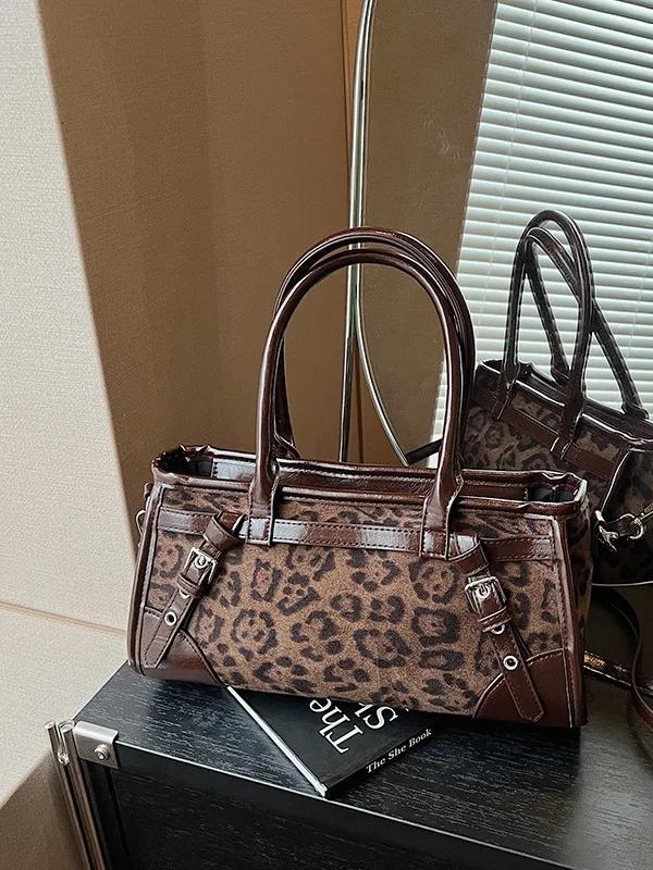 

Нишевая большая сумка на осень-зиму 2025 года, винтажная сумка подмышки для роскошной текстурированной сумки через плечо, модная сумка «день-ночь» ​