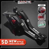 Para Triumph Trident 660 2021 2022 2023 motocicleta Trident 660 palancas de embrague de freno de aluminio CNC 5D ajustables