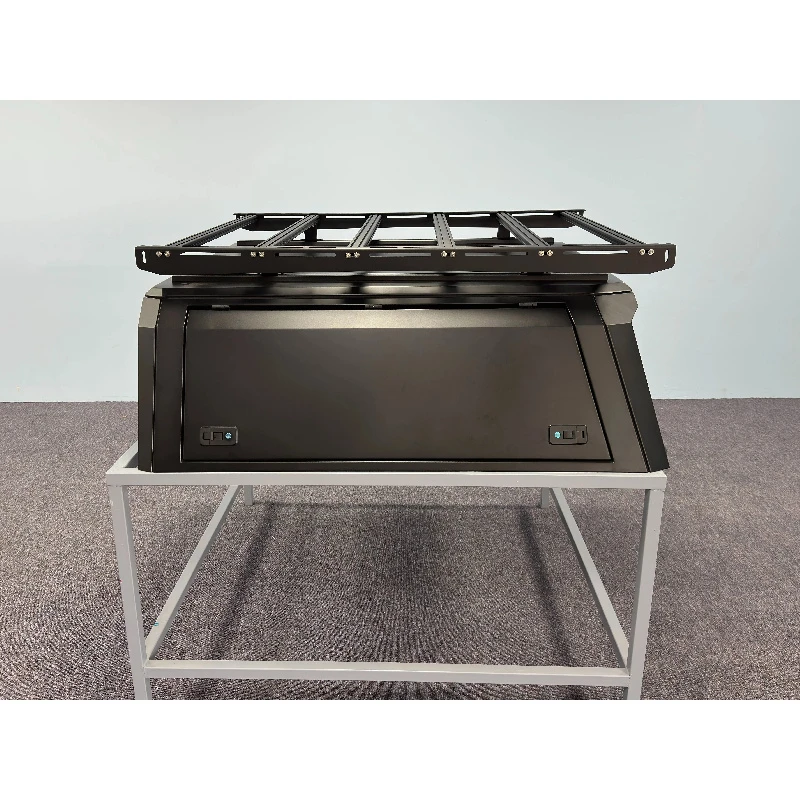 Custom Fit 6.0ft Luxury Waterproof Aluminum Pickup Truck High Cover Hard Tonneau Cover Long Bed Suitcase Accessory