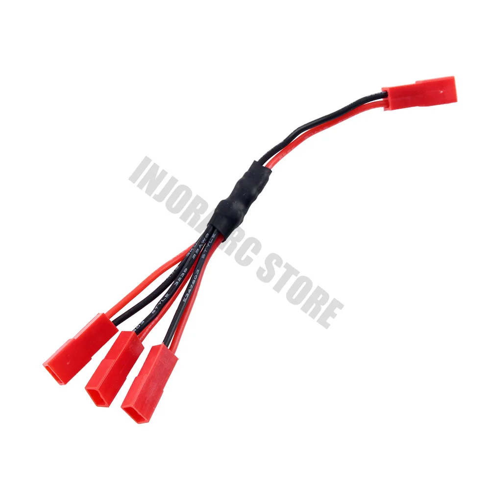 1Pcs TRX-4 13cm ESC Battery JST Female Connector Y Wires for 1/10 RC Crawler TRX4 RC Car