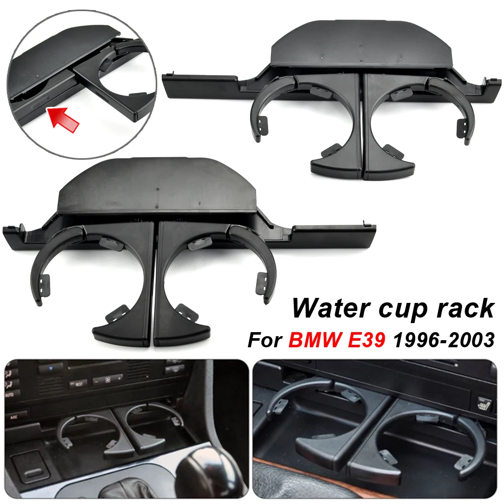 

Portable Retractable Car Drink Holder Cup Holder for BMW E39 525 528 530 540 M5 1995-2006 Car Interior Accessories 51168190205