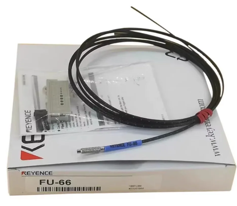 1pc KEYENCE FU-66 Fiber Optic Sensor FU66 Cable New In Box *SY