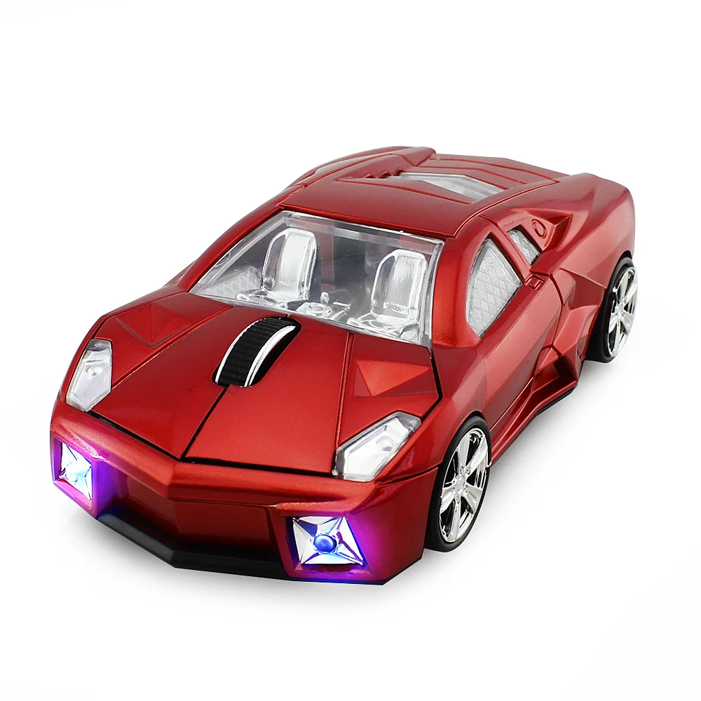 Wireless Small Car Shape 3D Mouse Creative Mini Ergonomic  Sports Car Design Ergonomic Optical Mice   For PC Laptop Gamer Gift