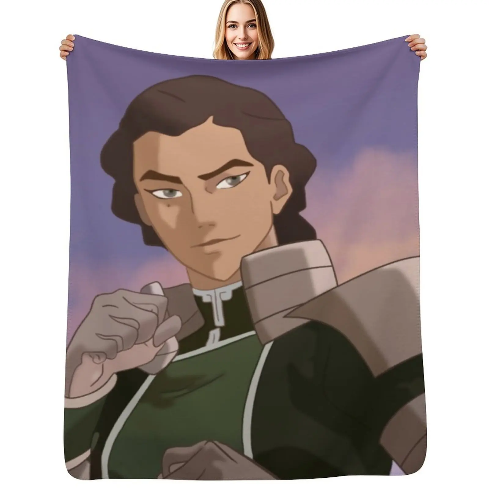 Kuvira Throw Blanket Summer Cool Breathable Blanket for Sleeping