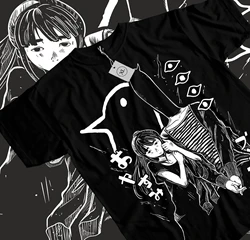 Oyasumi Goodnight Punpun T-Shirt Aiko Tanaka Anime Shirt Manga Shirt All Size shirts for women graphic t shirts