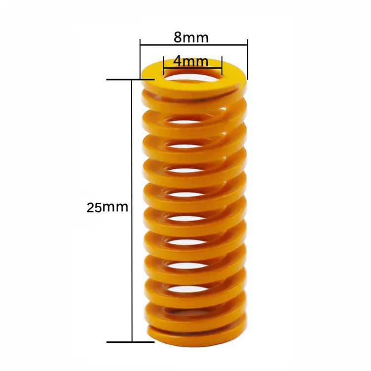 New 3D printer parts 8*25MM Leveling Spring 3D Printer Accessories Imported For Ender 3 Anet A8 Hot Bed