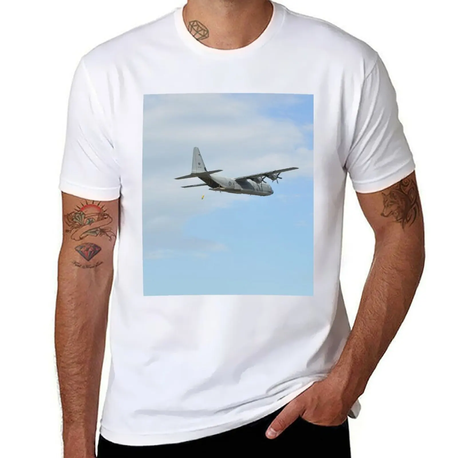 

Townsville Air Show,Australia 2016- Hercules A97-449 T-Shirt anime t shirts for man man t shirt heavy cotton T-Shirt