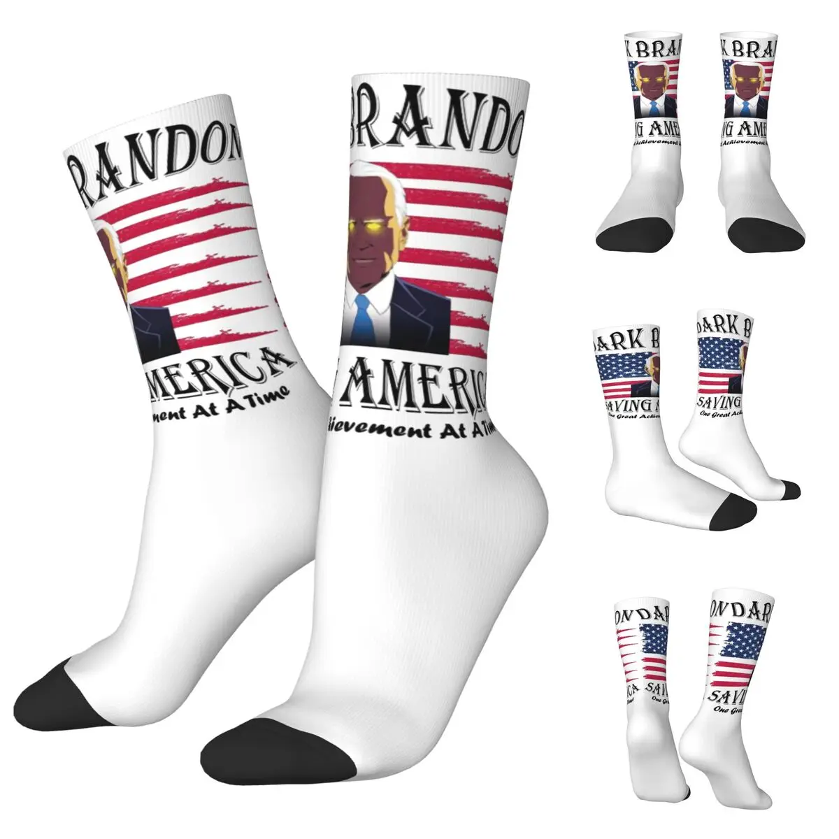 Darkness Biden Dark Brandon 2024 Men and Women printing Socks,fashion Applicable throughout the year Dressing Gift