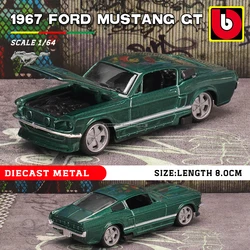 Bburago 1:64 Acura Dodge Porsche Ford classic classic car static car model alloy die-casting car model collection gift toy