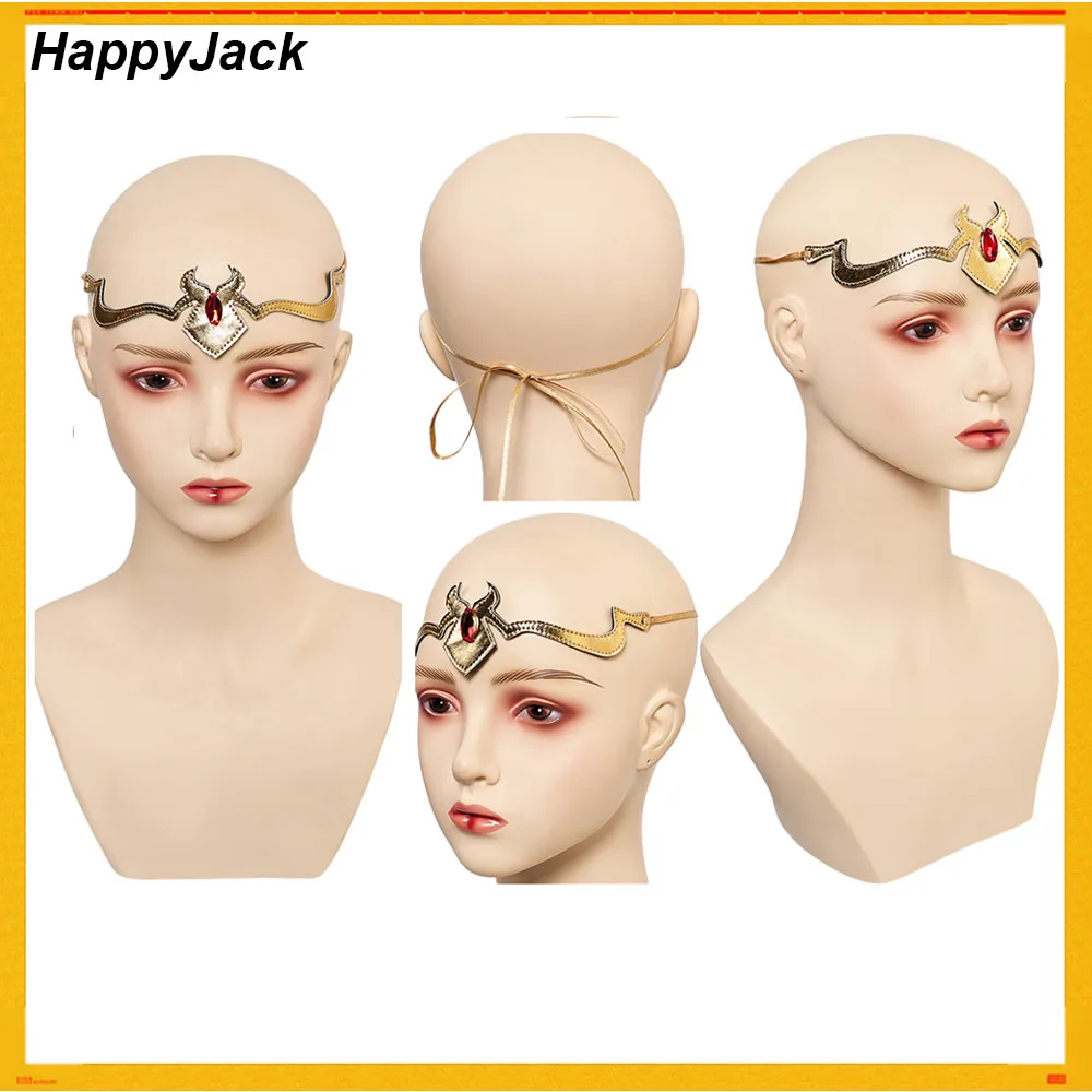 

Men Women Adult Hera Cosplay Headband Costume Accessories Movie Season 2 Roleplay Headwear Crown Halloween Carnival Party