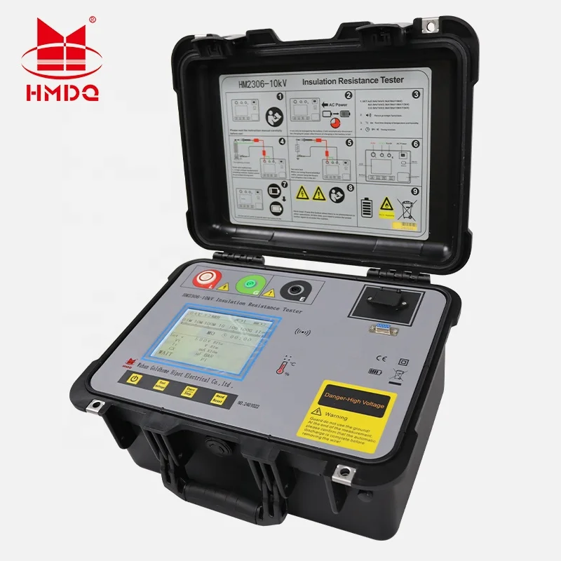 

HMDQ Высококачественный экономичный тестер сопротивления изоляции 5 кВ 10 кВ 15 кВ с многофункциональным АА