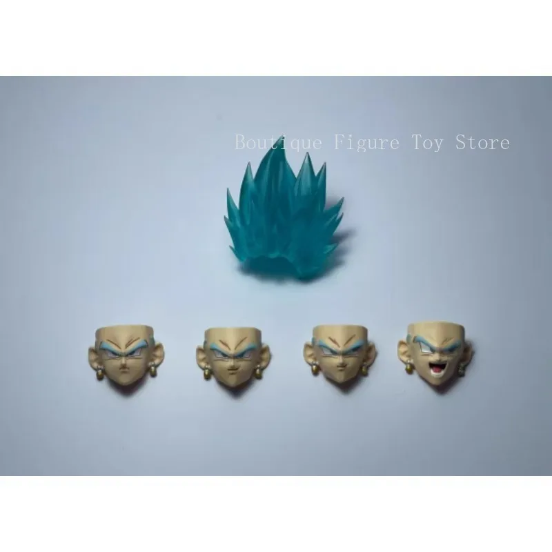 KO HM Dragon Ball SSJ Super Saiyan Vegetto Transparent Hair Accessories Action Figures Toys Anime Model Collectibles