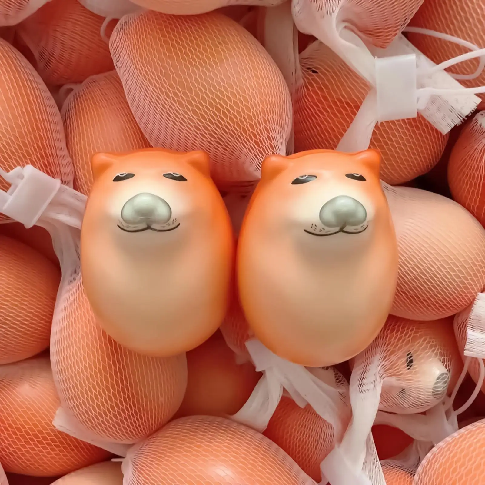 Quetschspielzeug, Eiform, stressabbauendes Spielzeug, lustiger, dehnbarer Hund, langsamer Rückprall, beruhigendes Dekor für Geburtstagsgeschenke, Reisen, Arbeitsplatz