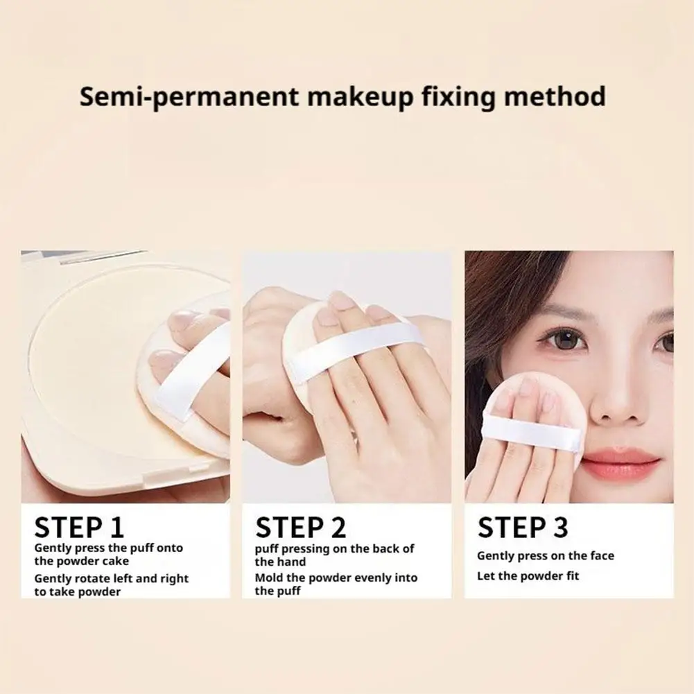 20g 가벼운 페이스 파우더 내추럴 컨실러 소프트 매트 세팅 메이크업 오랫동안 지속되는 메이크업 방수 브라이트닝 페이스 파우더