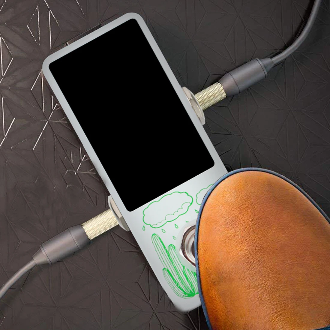 ISET Electric Guitar Tuner Pedal High Precision Chromatic Auto with LCD Display For Guitar Bass True Bypass Guitar Accessories