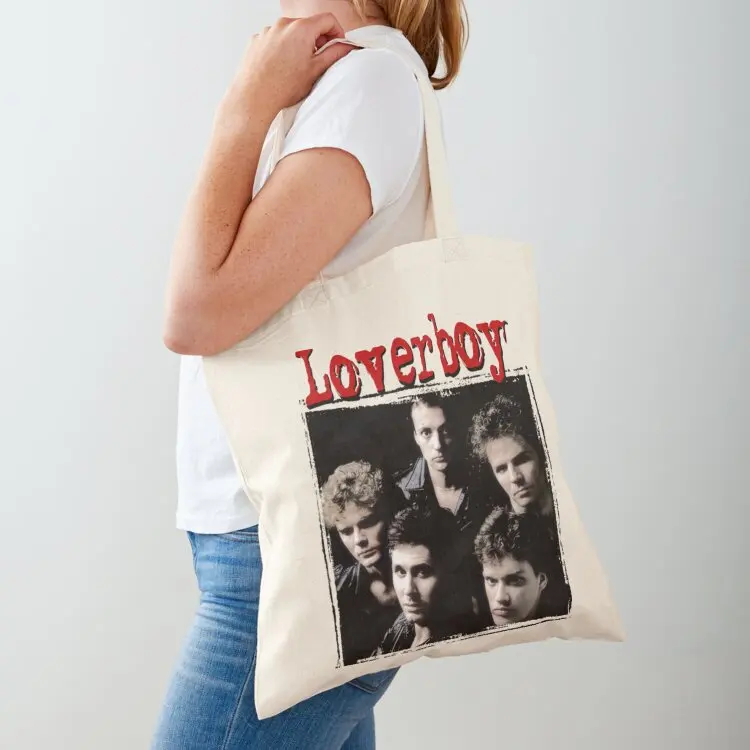 

Loverboy In Concert Tote Bag great bag Reusable bags Canvas shopper bags