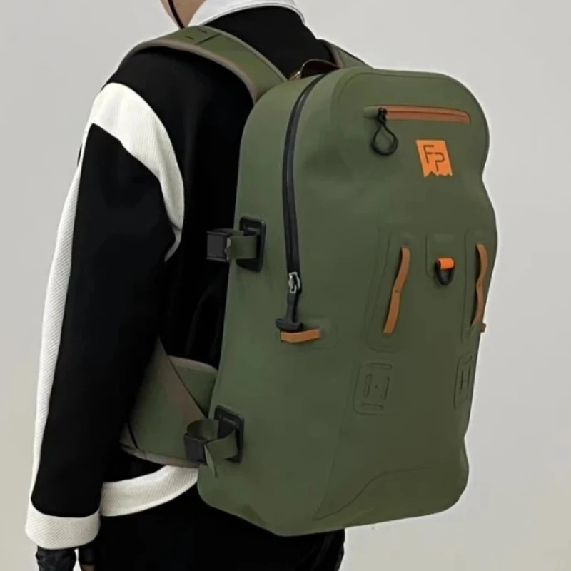 Multi-functional Outdoor Waterproof Fishing Bag Large Capacity Lightweight Bag Portable Tackle Storage Bags Fishing Supplies