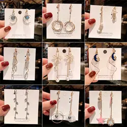 WENHQ Korean Style Fashion Clip on Earrings No Pierced for Women Party Birthday Cute Hoop Earrings Cuff Hypoallergenic Ear Clip