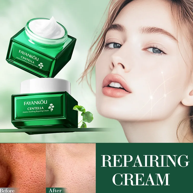 Centella Soothing Cream Moisturizing Rejuvenating Hydrating Cream Improves Rough Dehydrated Skin Moisturizes and Nourighes