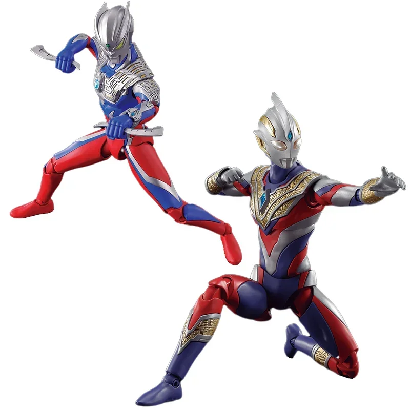 In Voorraad Originele Bandai Figure-Rise Standaard Frs Ultraman Zero Trigger Multi Type Anime Action Figure Model Speelgoed Pop Geschenken