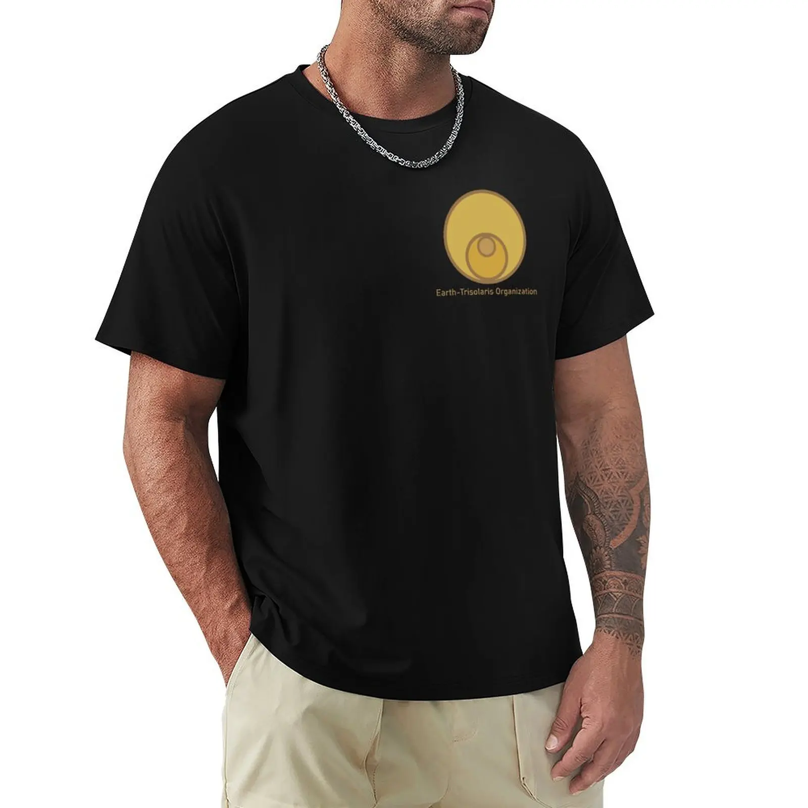 

Earth-Trisolaris Organization Logo T-Shirt croswit shirt man custom t-shirts Luxury man Men's t shirts