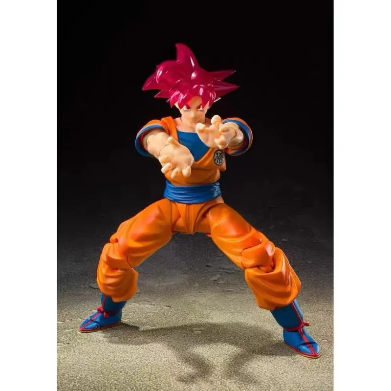 

Фигурка Dragon Ball Z Сон Гоку в технике Кайоукен, SHF Фриза в четвертой форме, аниме-фигурки, коллекционные модели из ПВХ, игрушки, подарок на Рождество