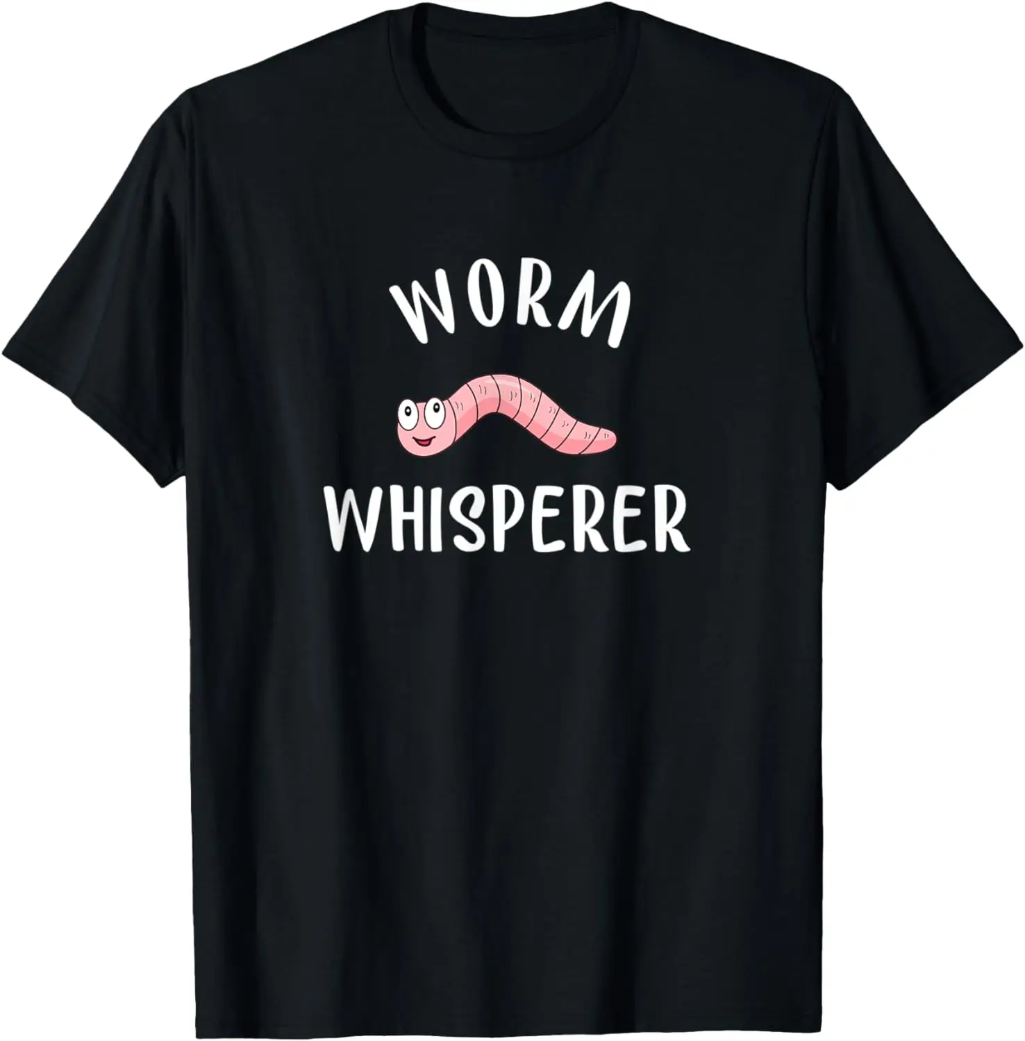 

Worm Whisperer Funny Red Wiggler Farmer Gift T-Shirt