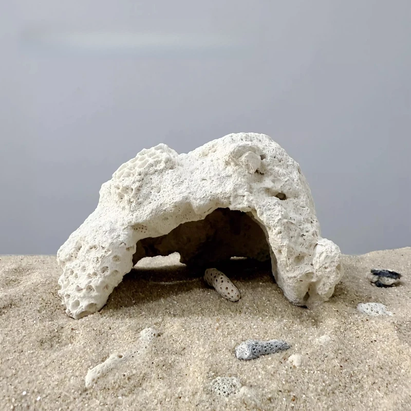 خزان الأسماك المناظر الطبيعية المواد حوض السمك المناظر الطبيعية الحلي شخصية النمذجة حجر نحت الديكور بوسيدون تمثال إله البحر #6