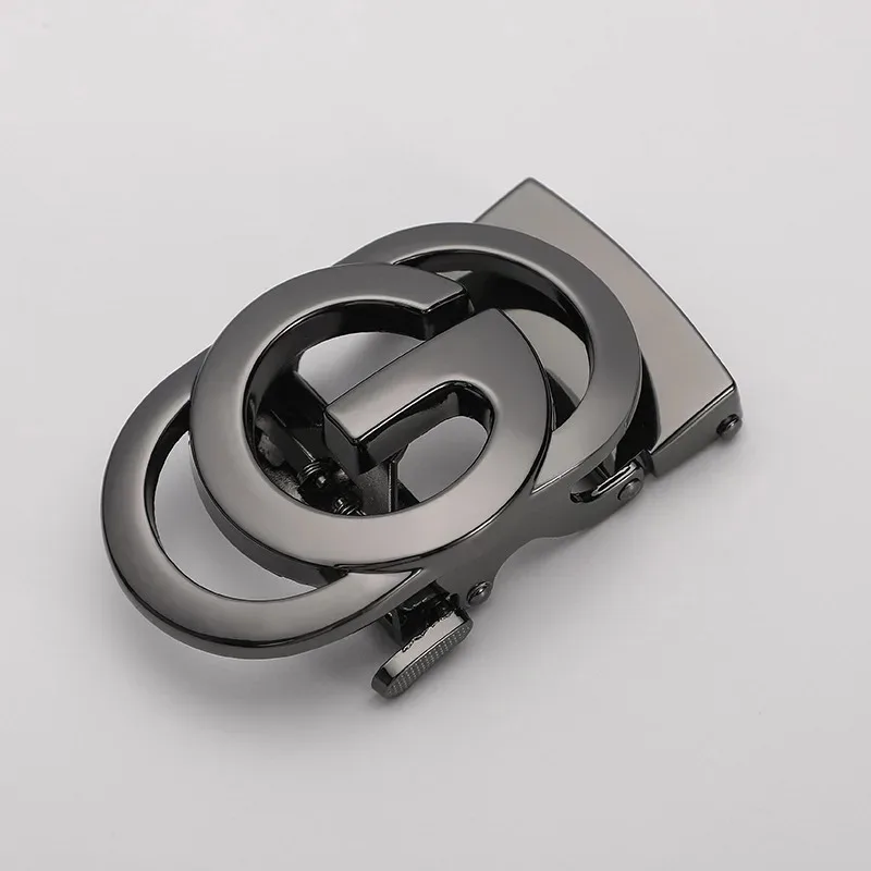 3.5 سنتيمتر التلقائي مشبك G رسائل فاخرة الرجال حزام مشبك مصمم نمط DIY حزام ملحق فريد استبدال مشبك