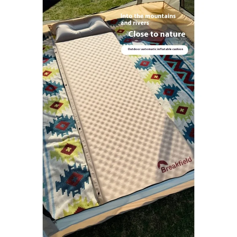 

Breakfield Inflatable Mattress Outdoor Camping Tent Air Mattress Bed Can Be Spliced Camping Automatic Inflatable Bed