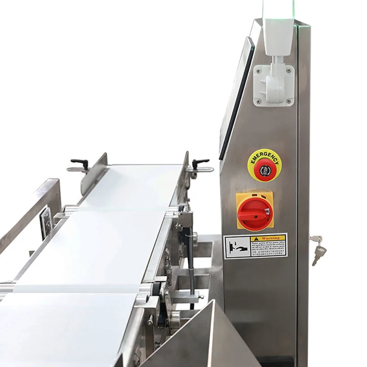 Trustworthy Supplier Dynamic Weighing Six-Grade Sorting High Speed Automatic Check Weigher