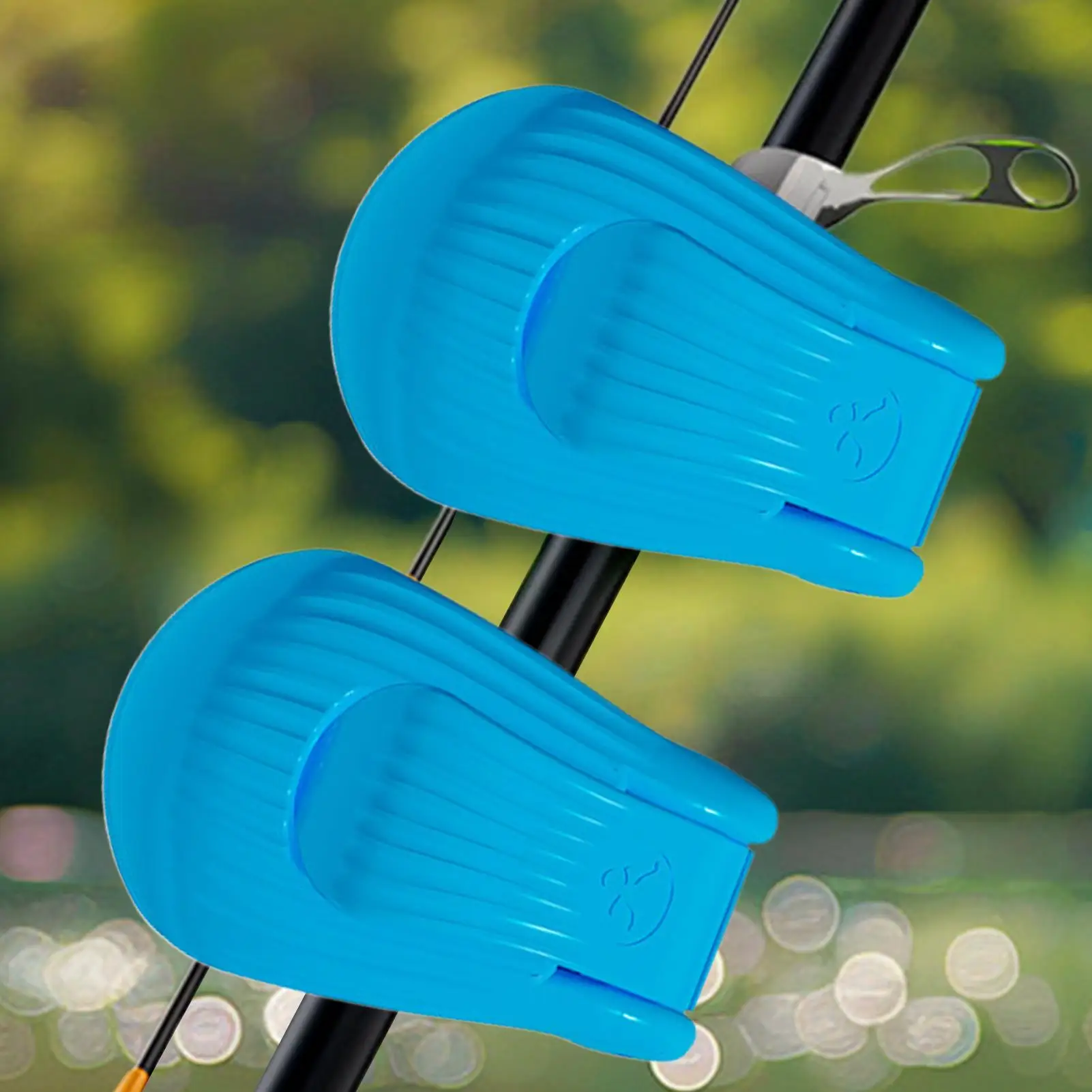 

Fishing Rod Clips Anti-Slip Foam Clamp Two Locking Mode Settings Fishing Rod Ties For Boat Wall Garage Pier Shore Lake