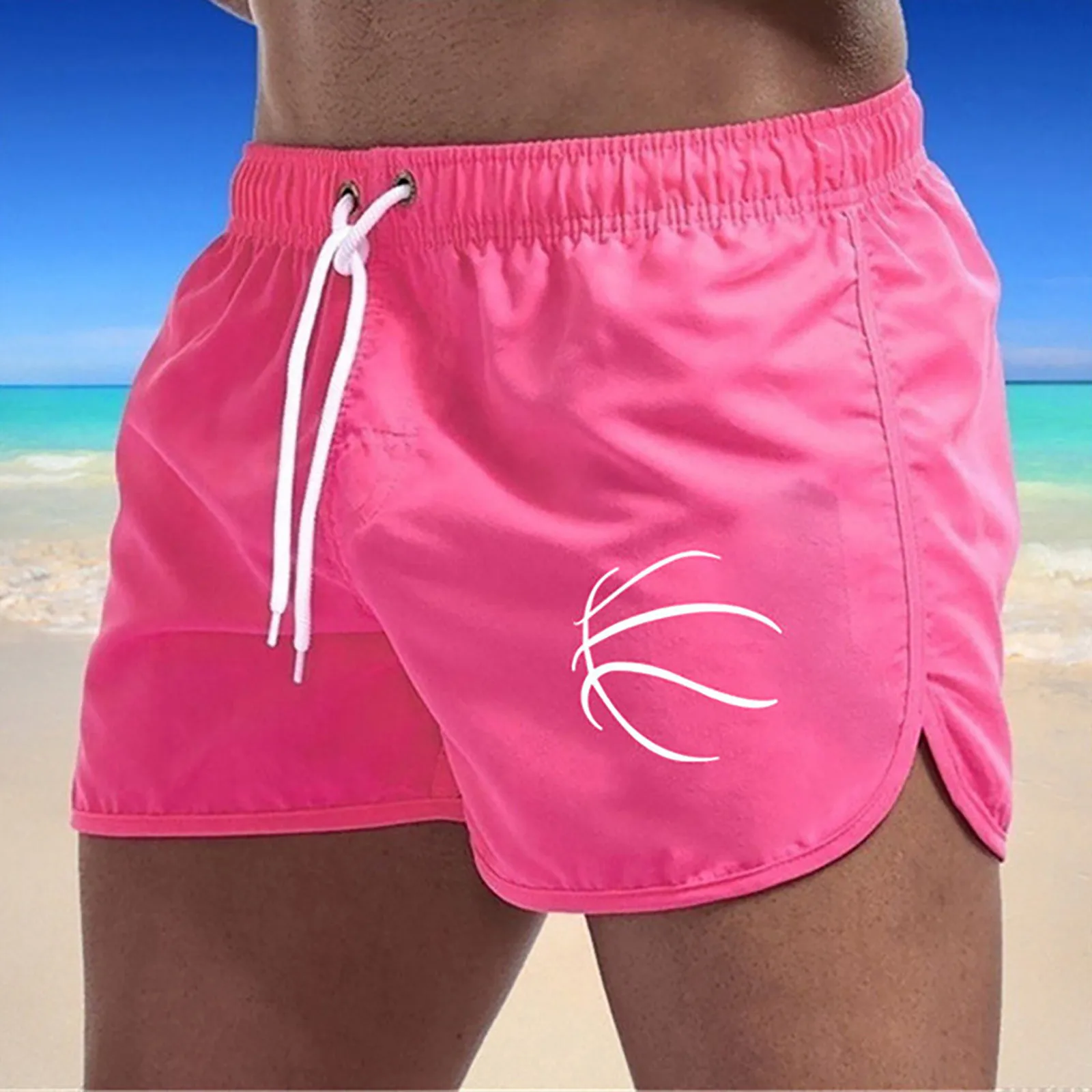 mens shorts Swimsuit Swimwear Summer Board-Shorts Men's short bermuda-surf Sports Trunks pants gym Surfing Quick-Drying Beach