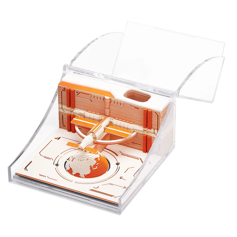 3D 紙彫刻モデル装飾玩具引き裂く付箋ステレオスペース紙モデル少年クラフト玩具アートワーク