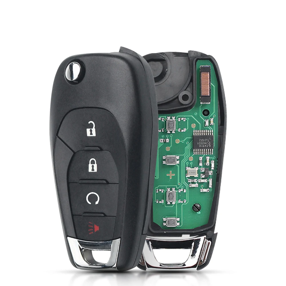 KEYYOU 2/3/4 Tasten Auto Fernbedienung Schlüssel 315 MHz 433 MHz ID46 PCF7941 Chip Für Chevrolet Colorado Cruze Trailblazer Onix Tracker Onix