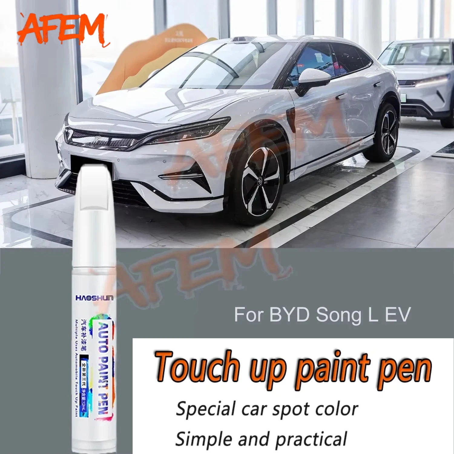 For BYD Song L EV scratch removal and repair paint pen Song EV car original paint repair pen paint surface repair tool component