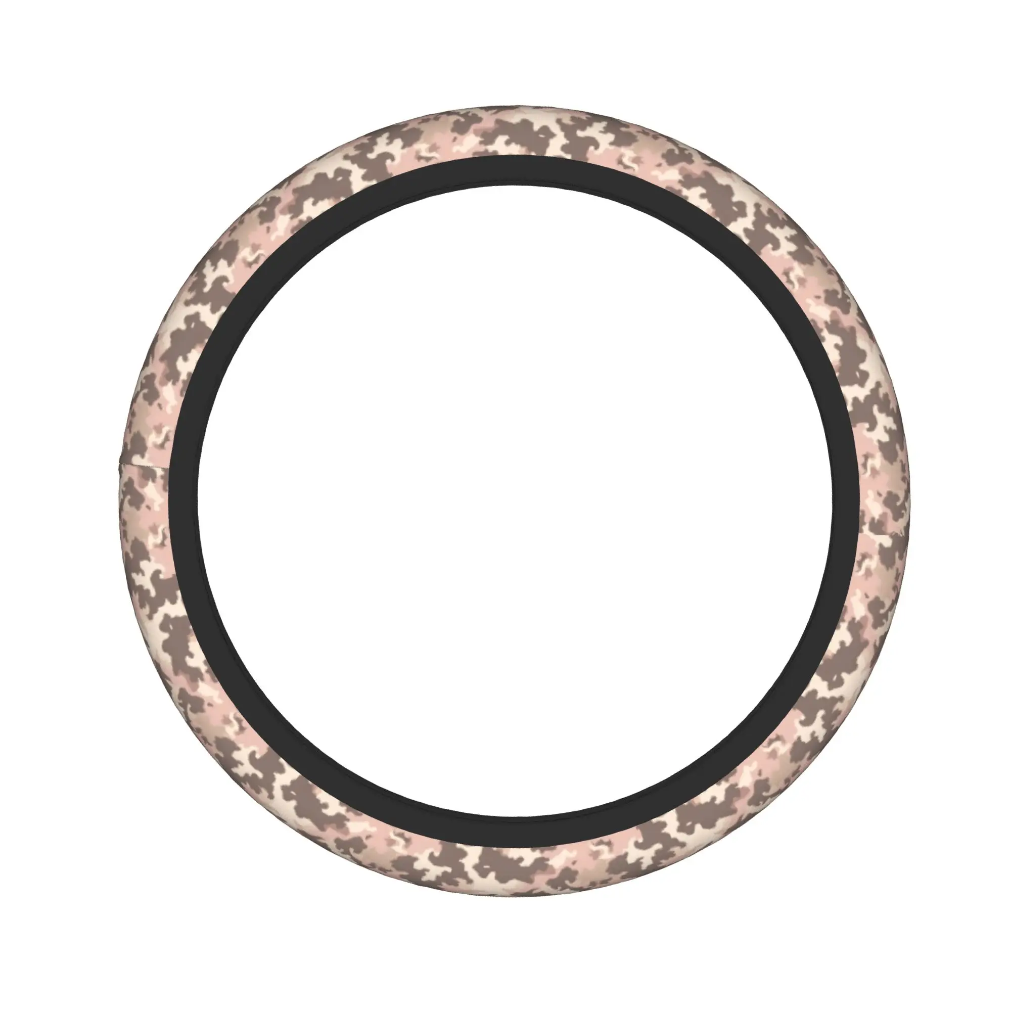 Camo Camouflage Car Steering Wheel Cover 37-38 Universal  Auto Steering Wheel Protector Elastische Car Accessories - view 3