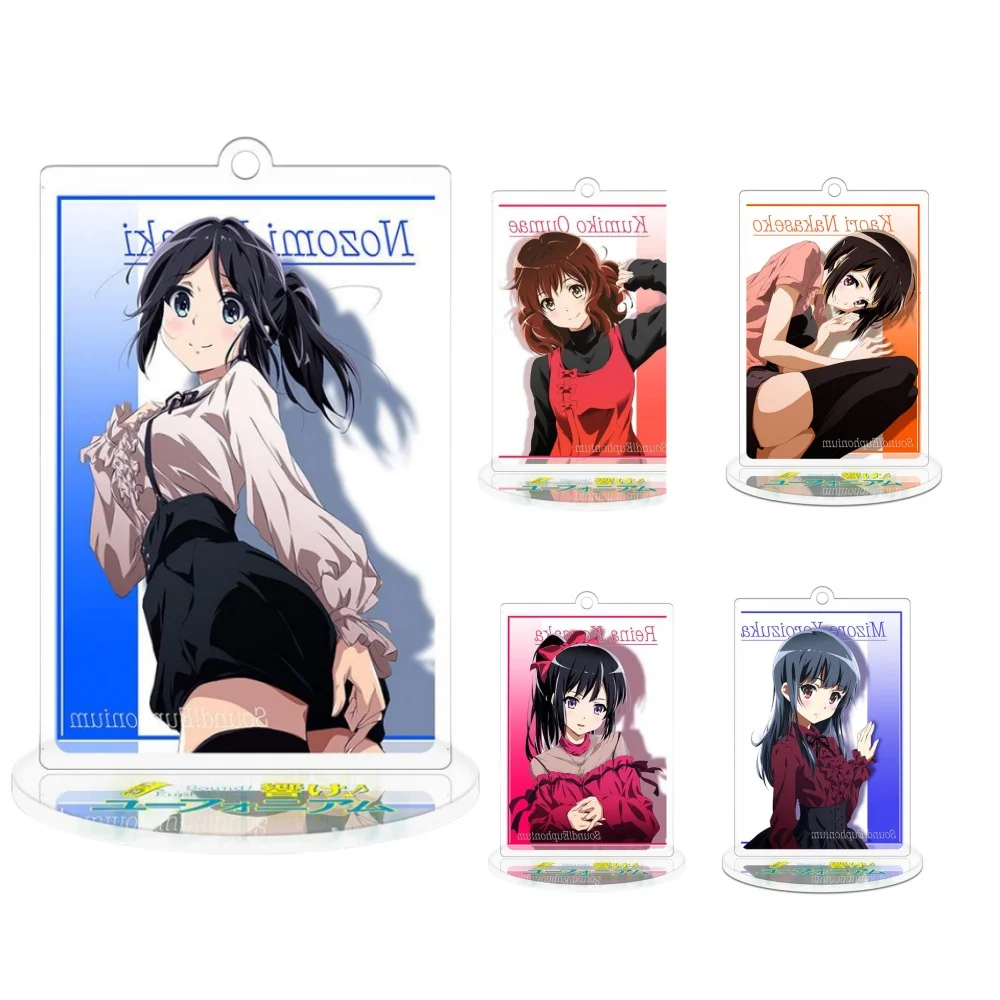 

6PCS Anime hibike! euphonium Acrylic Stand Model Cosplay Characters Ornament Accessories Goods Collection Gifts