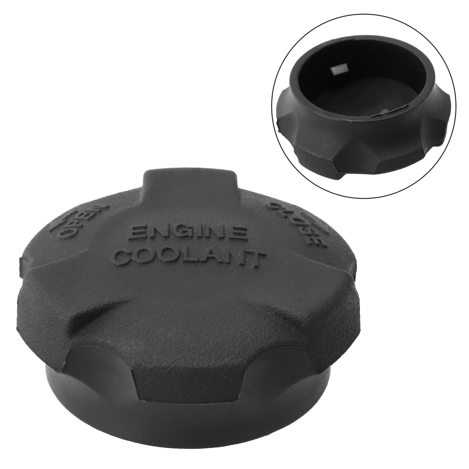 1pc Radiator Coolant Reservoir Cap 2544126100 For Kia For Forte For Sportage Black Plastic Radiators Parts Replacement