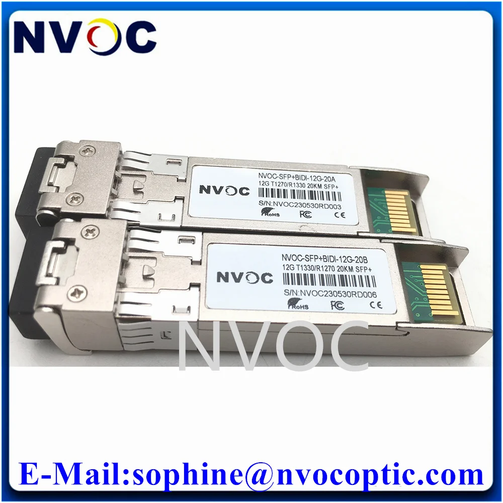 

3G/6G/12G Single Mode Bi-Directional 10KM 20KM SDI SFP Transceiver Suitable for Blackmagic Design to Fiber Converter