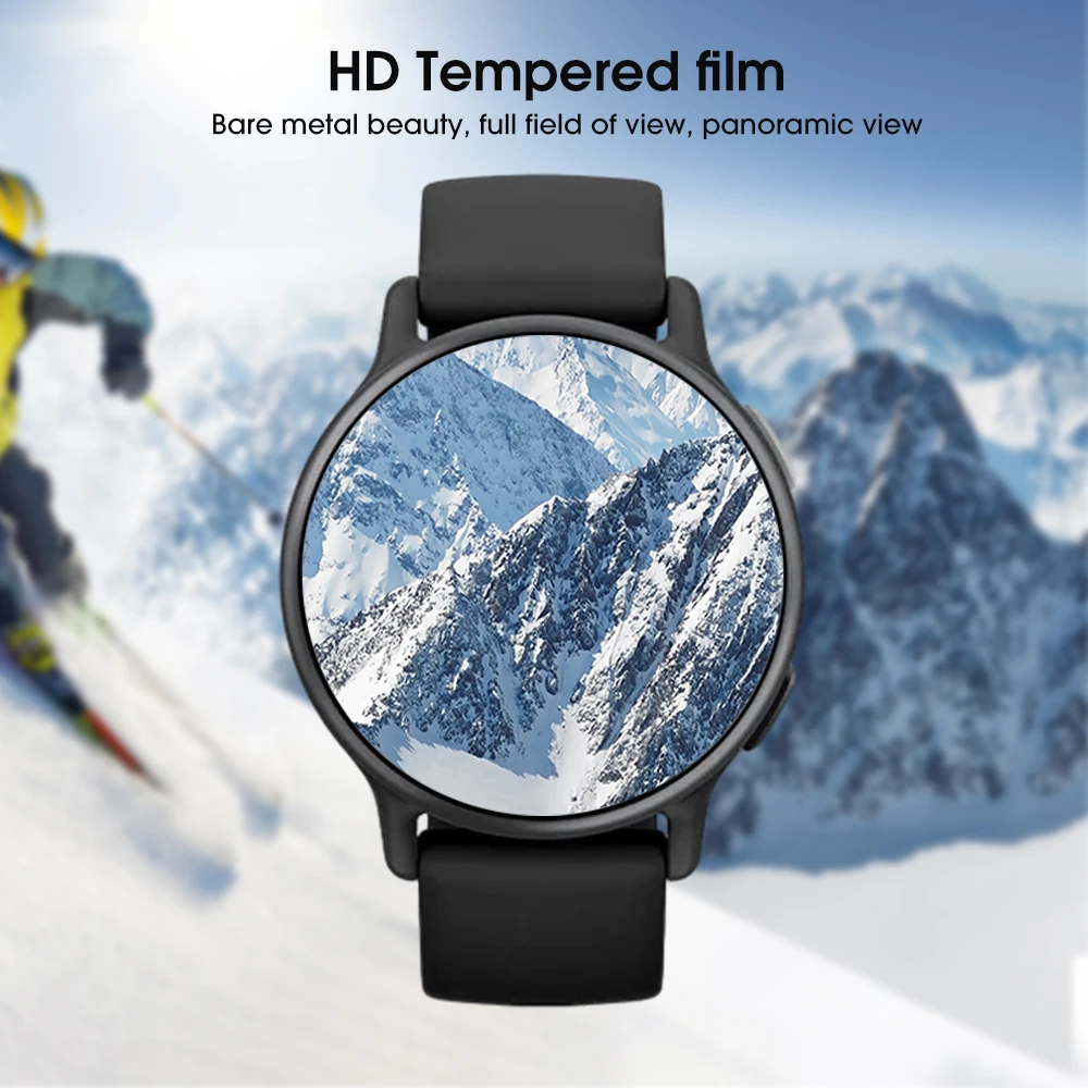 Película protectora completa transparente suave para reloj deportivo Garmin Vivoactive 5, protectores de pantalla de película de hidrogel para Garmin Vivoactive 5