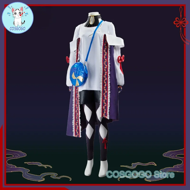 COSGOGO [Personalizzato] Gioco FGO 8th Anniversary Xu Fu Costume Cosplay Live2d Halloween Abiti Donna Nuovo Vestito Uniforme