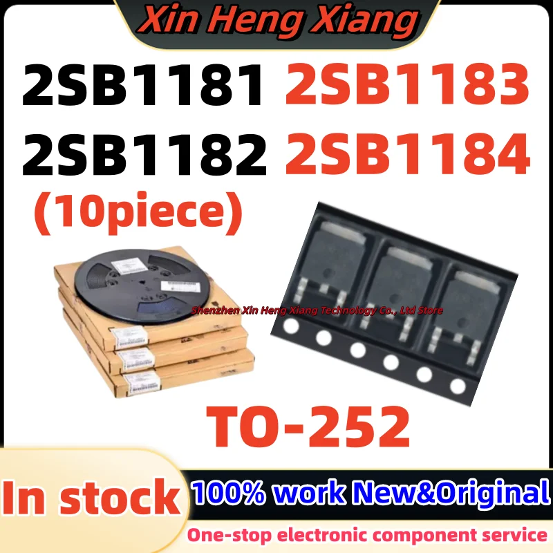 (10pcs)B1184 B1181 B1182 B1183 2SB1181 2SB1182 2SB1183 2SB1184 2SB1181TLQ 2SB1182TLQ 2SB1183TL 2SB1184TLQ TO-252