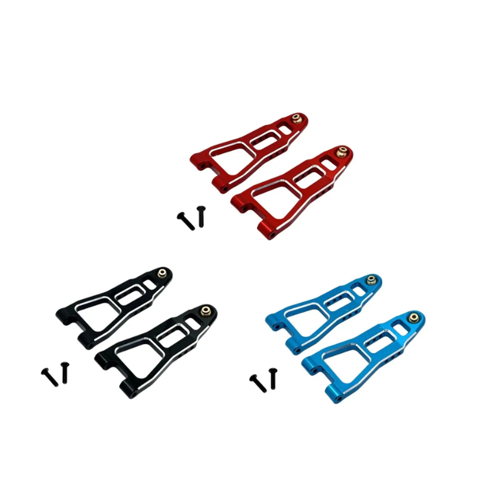 2x 1/12 escala RC coche actualizaciones accesorios delantero trasero brazo inferior profesional