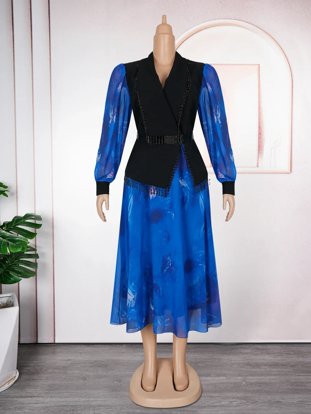 فساتين أفريقية للنساء مقاس كبير ملابس أفريقيا Dashiki أنقرة تركيا ملابس ثوب أنيق لحفلات الزفاف الإسلامية فستان طويل