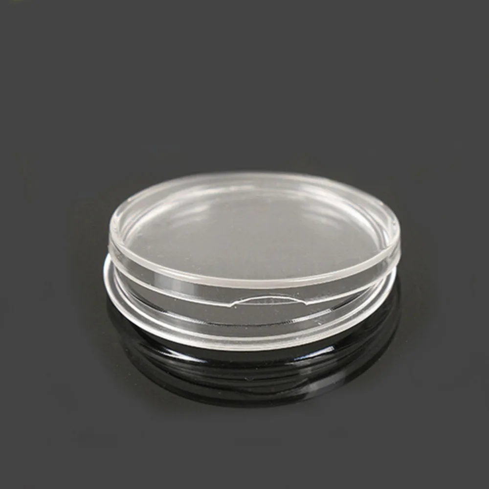 Useful 10pcs/pack Transparent Coin Capsules Crafts Containers Storage/Collection Boxes Holders Diameter 19/23/25/30mm Round